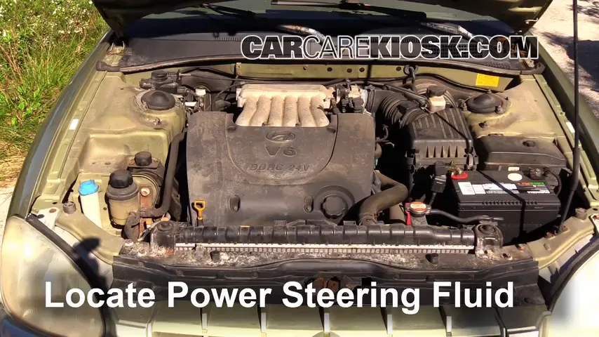 2000 Hyundai Sonata GLS 2.5L V6 Power Steering Fluid